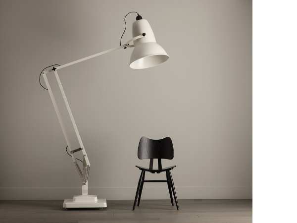 Anglepoise, Original 1227 Giant brass floor lamp