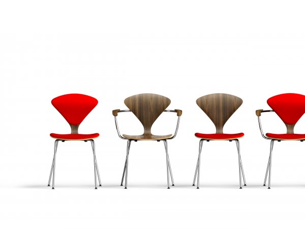 Cherner, Metal chair