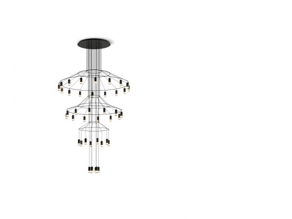Vibia, Wireflow Chandelier