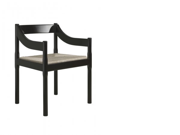 Silla_Carimate - color negro_ Black - Fritz Hansen - MINIM