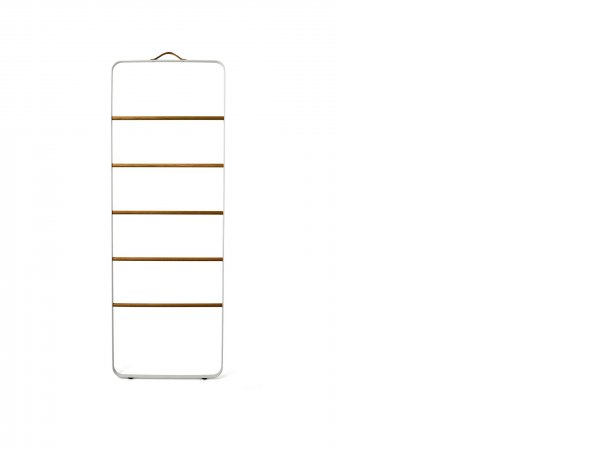 Towel Ladder - Toallero - blanco y madera - Menu - MINIM