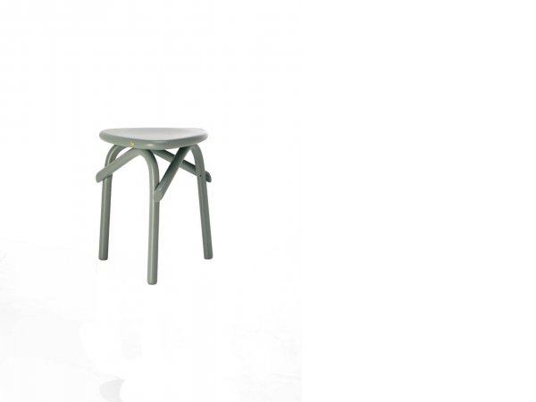 trio - taburete bajo sin respaldo - Gebrueder Thonet Vienna - MINIM