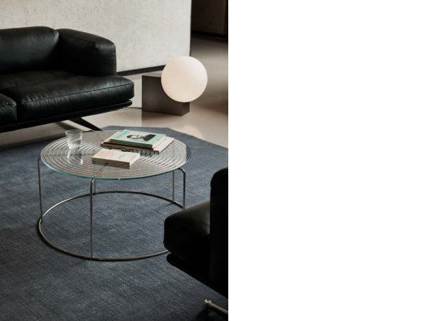 Wire Coffee Table Glass Top VP17 Verner Panton &tradition MINIM